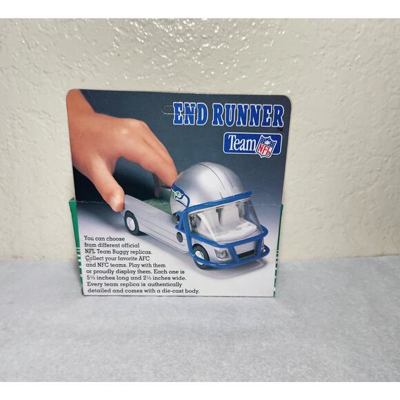 Team NFL End Runner Vintage Diecast Team Buggy Atlanta Falcons New Sealed 1993 - Picture 7 of 7